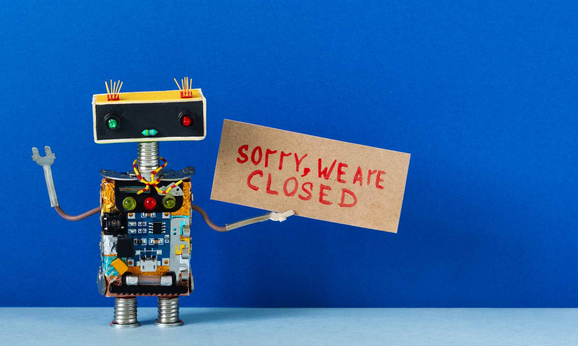 Remove "Briefly Unavailable for Scheduled Maintenance" Message