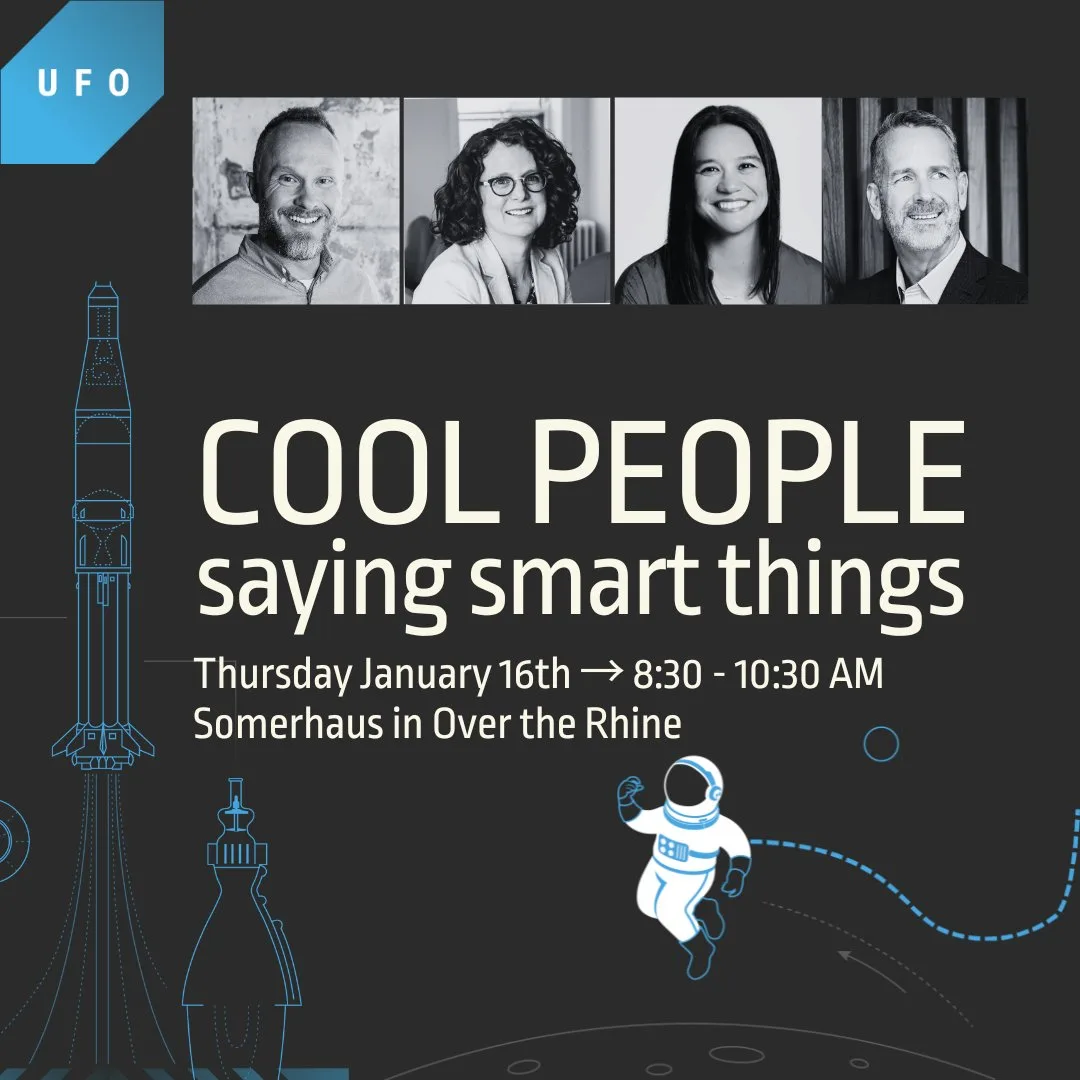 Event graphic for Cool People Saying Smart Things