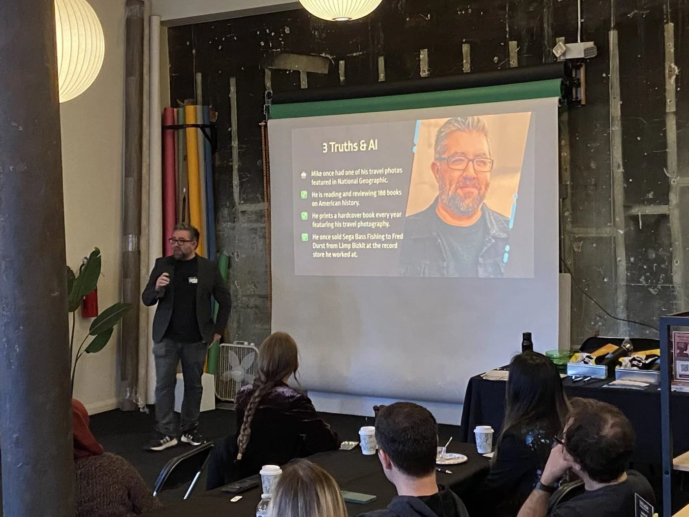 A moment from our Tuesday, February 25, 2025 event