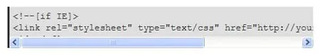Internet Explorer Overflow Bug Scrollbar Issue