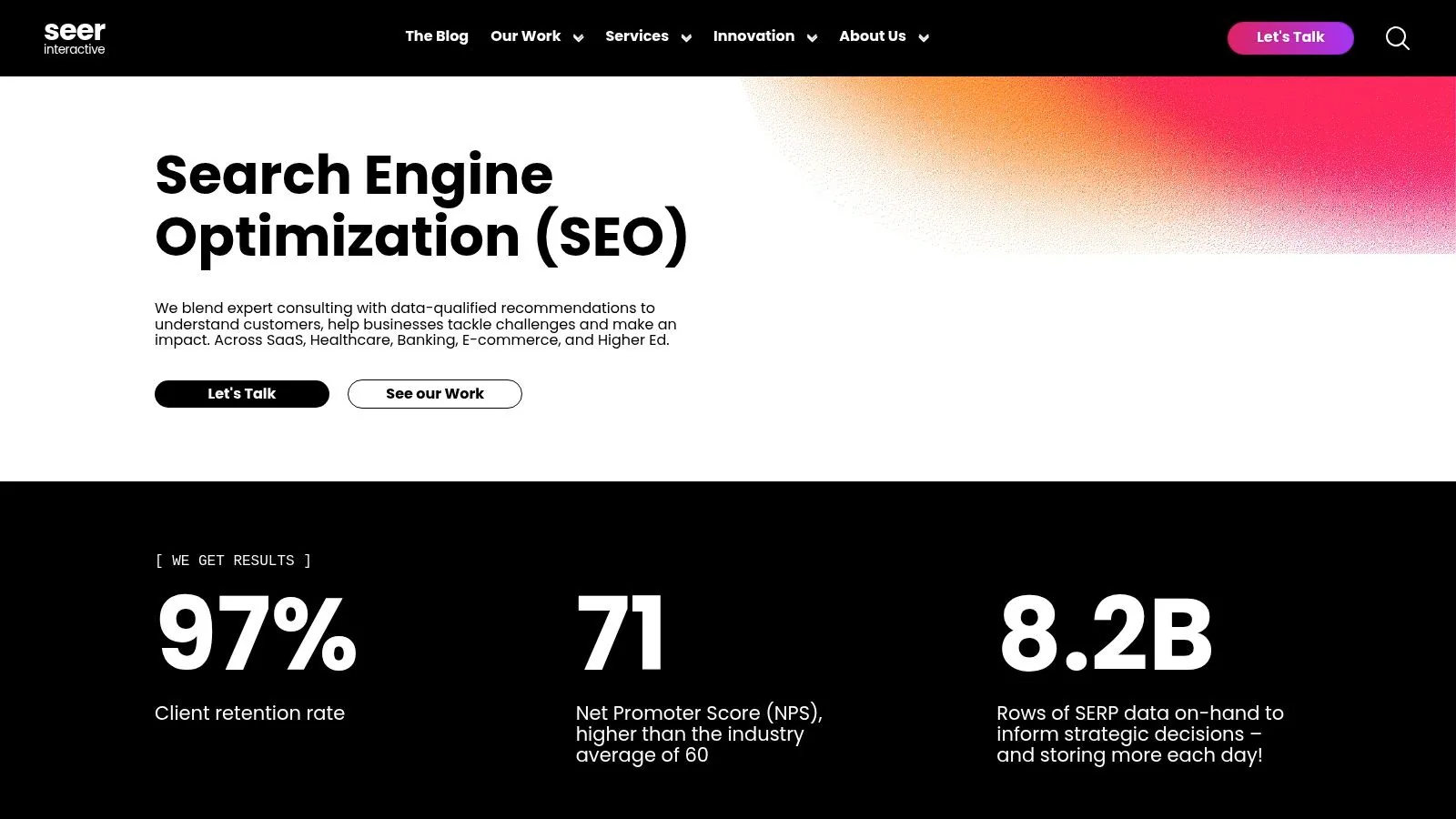 Seer Interactive enterprise seo agency seo results