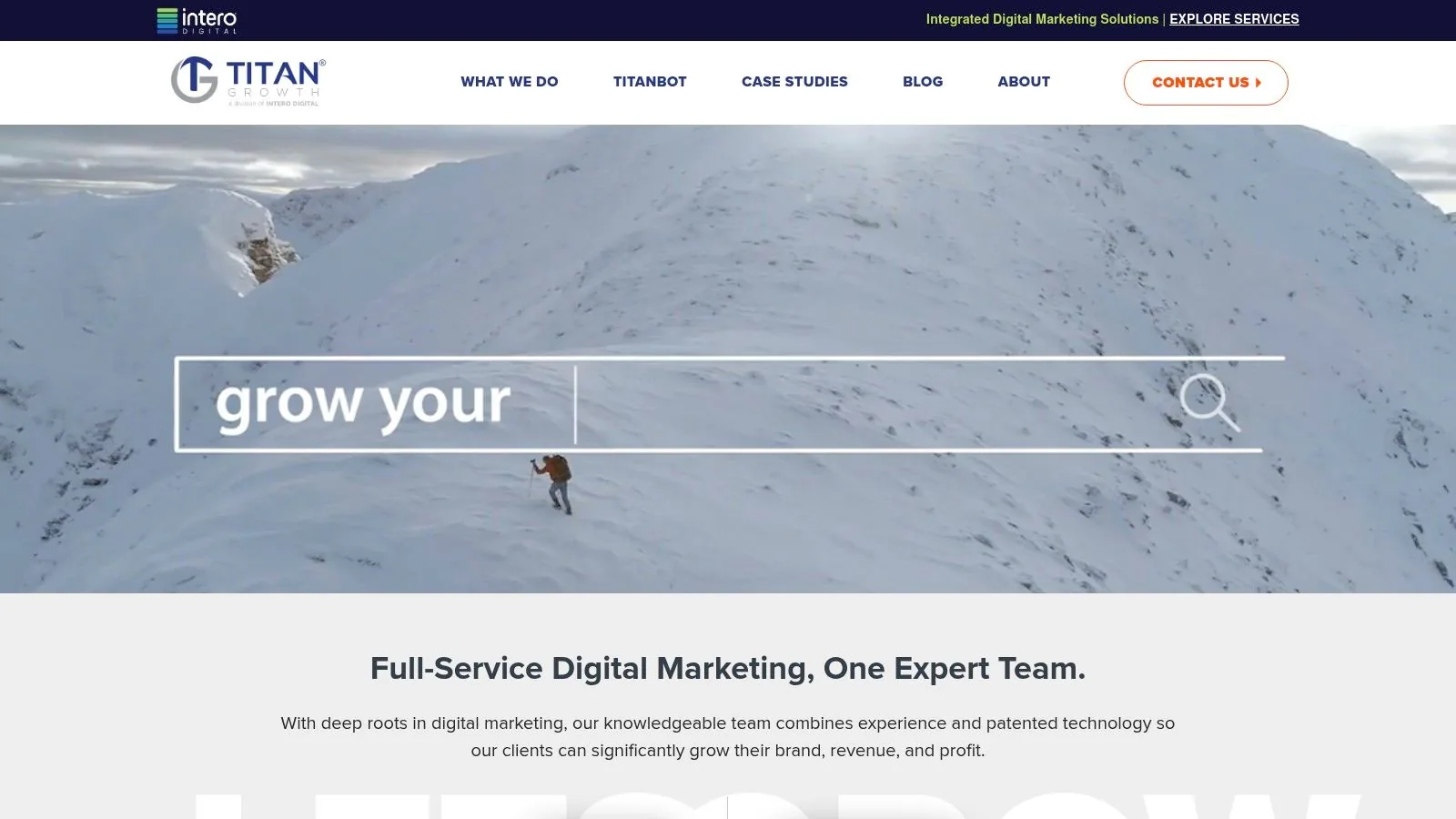 Titan Growth enterprise SEO agency platform