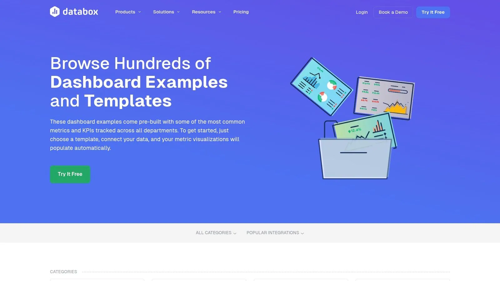 Databox – Dashboard Examples & Template Gallery
