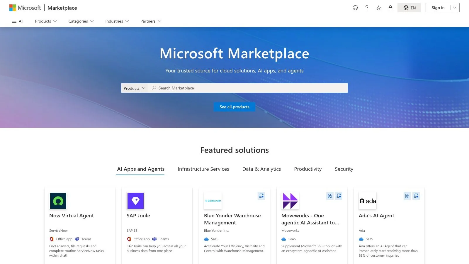 Microsoft Power BI – AppSource Template Apps
